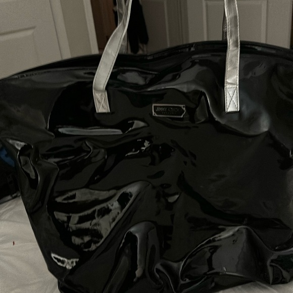 Jimmy Choo shiny tote bag - Picture 1 of 5